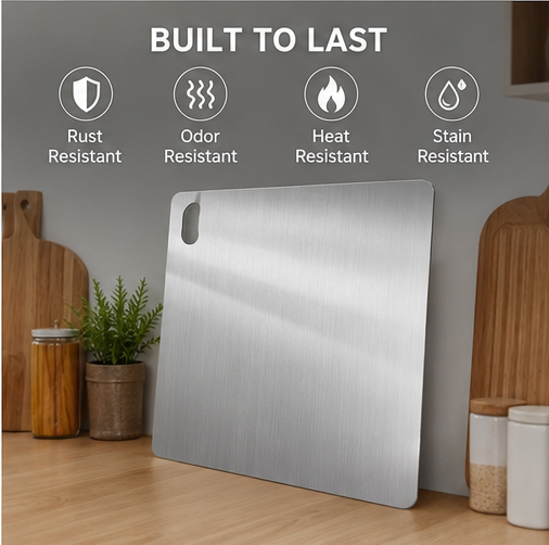 Stainless Steel Chopping Board