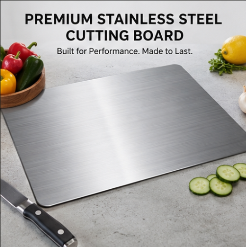 Stainless Steel Chopping Board